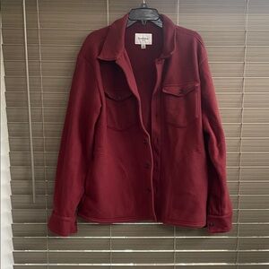 Goodfellow & Co maroon Utility Jacket